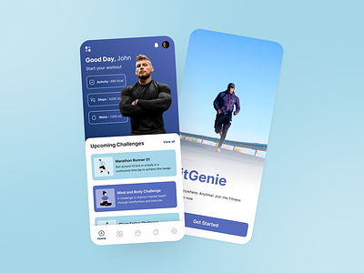 Fitness And Workout Mobile Application android fitness ios mobile app mobile application ui ui design user experience user interface ux ux design workout