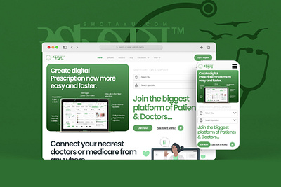 Electronic Prescription & Health record System for Human... clean creative design electronicprescription electronicrecord graphic green ui healthcare healthrecord illustration minimal onlinerecord simple ui uidesign userexperience ux uxdesign white white ui