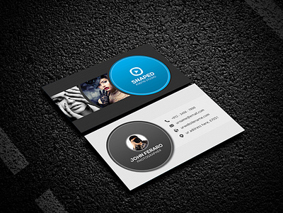 Photography Business Card branding business card design graphic design logo motion graphics photographer photography studio videographer