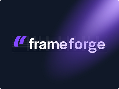Frame Forge agency branding design design studio graphic design logo