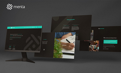 Menta web design and development ui ux webdesign