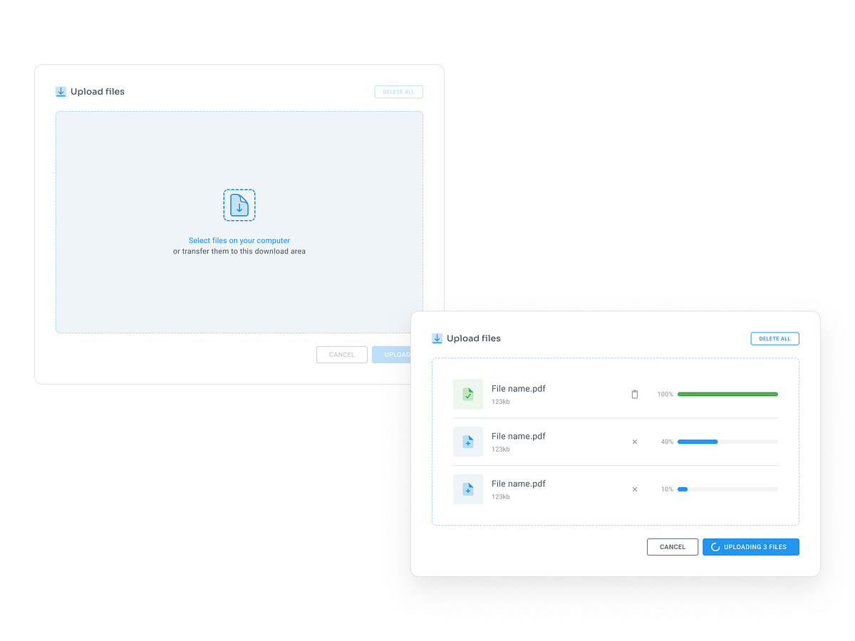 Browse thousands of Upload images for design inspiration | Dribbble