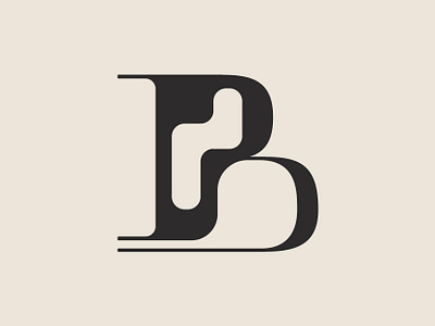Letter of the Week - B b design geometric letter letter design lettering minimalist type design typography vector