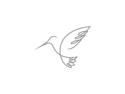 Uchenna logo brand brand identity branding brandmark hummingbird icon logo luxury