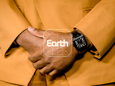 Earth App iOS Icon app icon app icon design app logo branding earth ios app ios app icon logo news