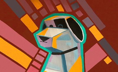 My Daily Challenge #22 2d animal bell concept design dog illustration love procreate