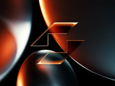 Crypto Exploration 2 3d app bold brand branding crypto currency design futuristic geometric glass logo minimal platfrom s simple software start tech up