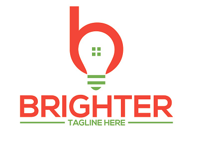 Brighter combine logo and B+light combine logo design blight logo brighter logo creative letter combine logo light logo minimal modren new logo unique