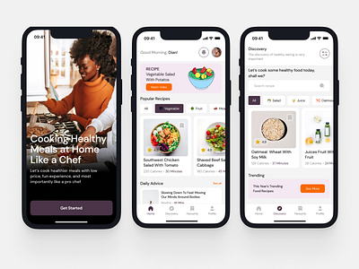 Hellofresh App | Redesign app cooking design figma food hellofresh interface ios mockup redesign ui uiux ux