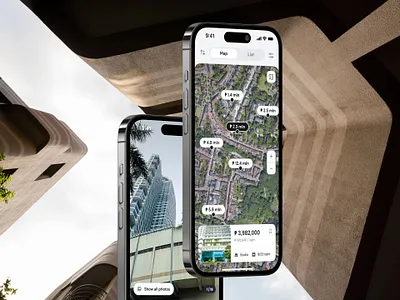 Kvarta | Real Estate card clean design minimal real estate ui ux web