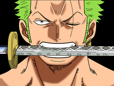 Rornoa_Zoro by Piyush D Gagrani on Dribbble