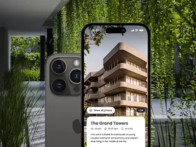 Kvarta | Real Estate architecture card clean condo design home illustration minimal real estate snippet typography ui ux web