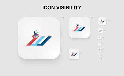 W technology icon branding design graphic design icon lettering logo