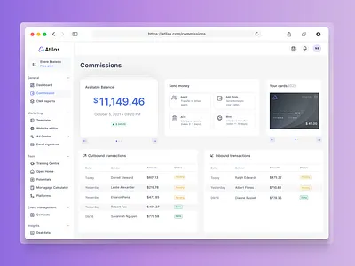 Atllas commissions design payments ui uidesign uidesigner uiux ux uxdesign