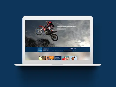 Hospital for Special Surgery graphic design ux uxui web design website design