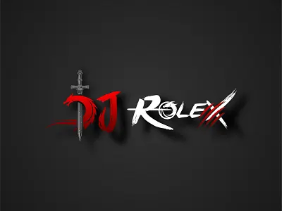 Dj Rolex Logo Design branding graphic design illustration illustrator logo logo design mascot design photoshop