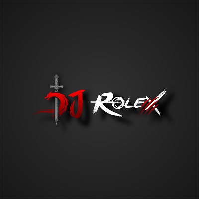 Dj Rolex Logo Design branding graphic design illustration illustrator logo logo design mascot design photoshop
