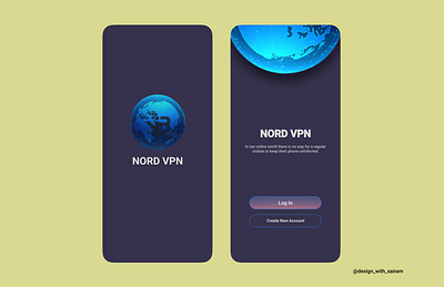 Vpn mobile UI design animation app branding dailyui design figma figmatutorial graphic design illustration logo mobile ui ui uxui