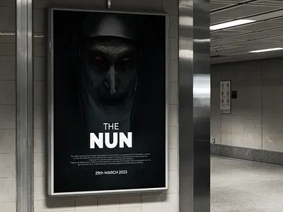 The NUN design graphic design photoshop