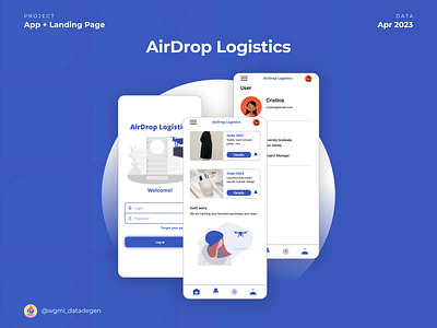 AirDrop Logistics case study design thinking googleux googleuxdesigncertificate ui design user experience ux design