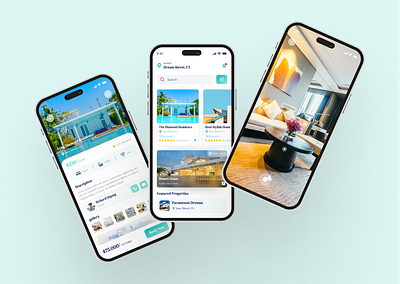 Real Estate Mobile App app app design efatuix eftiar estate home house house rent app housing ios iphone kitty uix minimal mobile app design real real estate agency real estate design ui ui design ux