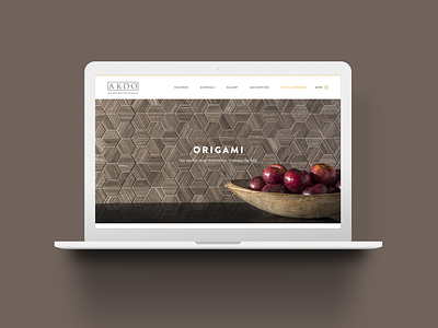 AKDO graphic design ux uxui web design website design
