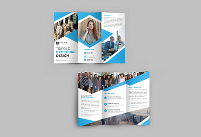 Corporate Creative Business Trifold Brochure Design brand identity branding brochure design business brochure business post company brochure corporate corporate brochure creative creative trifold design graphic design marketing design modern modern trifold brochure professional trifold brochure trifold brochure design trifold design