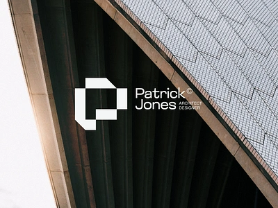 Patrick Jones© Logo design. architecture branding creative design geometric grid letter p logo logodesigner logopresentation logos logotype minimal modern monogram p p logo personal logo symbol travel