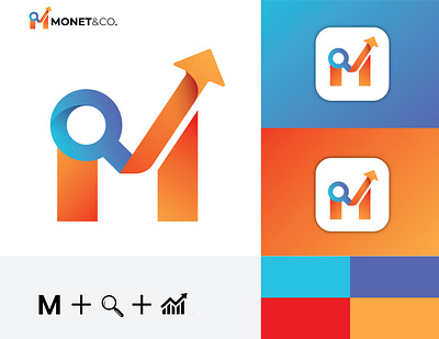 Monet & company logo Brand Guideline. 3d advertising animation brand design brand identity branding design graphic design illustration logo logo and branding logo design logo designer logotype marketing motion graphics ui ux vector visual identity