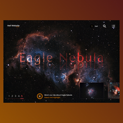 Nebula Web Design app appdesign application branding design figma illustration landing page logo nebula ui uidesign ux uxdesign web web design website website design websites