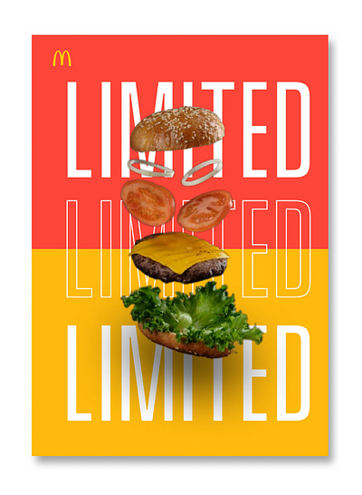 Limited Offer idea (MAC D) branding graphic design photoshope