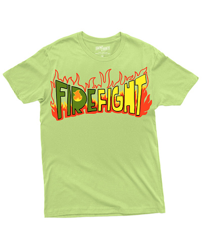 Firefight cartoon design custom tshirt design fiverr graphic design hoodie design streetwear tshirt tshirt design