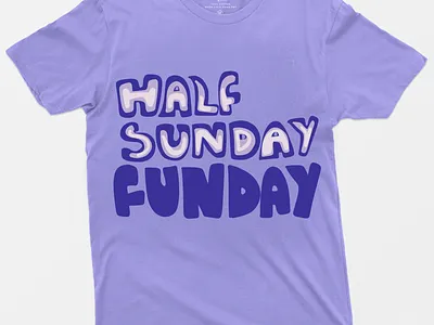 Sunday Funday cartoon design custom tshirt design fiverr graphic design hoodie design streetwear tshirt