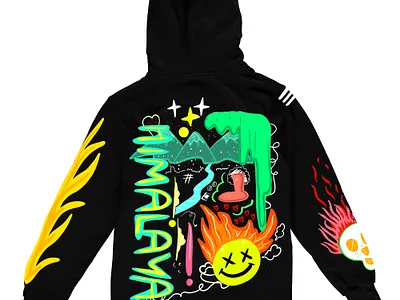 Eye - Catching hoodie cartoon design design eye catching hopdie fiverr graphic design hoodie design illustration streetwear tshirt