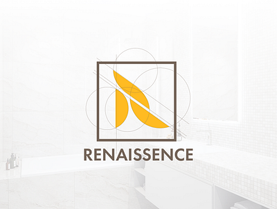 Logo for a tile shop Renaissance branding design logo logo design logo development porcelain stoneware renaissance tile