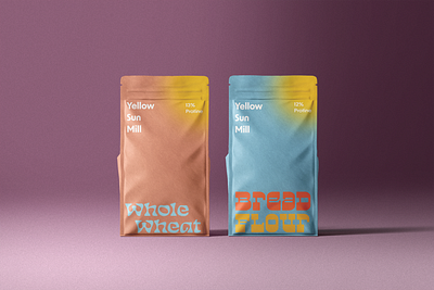Yellow Sun Mill. branding design graphic design packaging