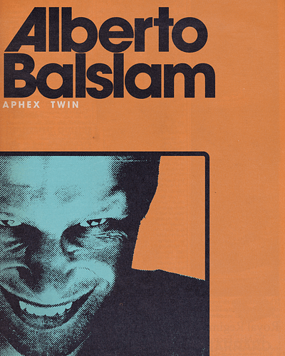 Alberto Balslam. design graphic design poster typography
