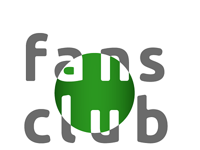 Fans Club Concept 1 branding club design fan fans football graphic design logo teamplayer vector