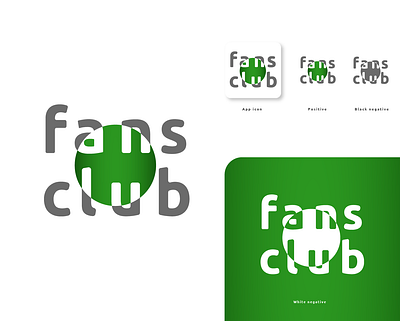 Fans Club Concept 1 branding club design fan fans football graphic design logo teamplayer vector