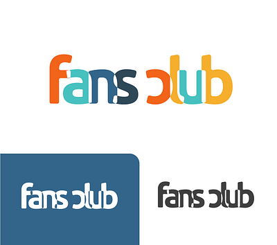 Fans Club branding design football footballapp graphic design logo teamplayer typography vector