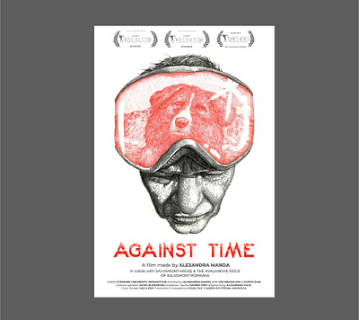 Against Time movie poster cannes canneswinner design dogillustration illustration mountains movieposter poster posterdesign reflexion skier