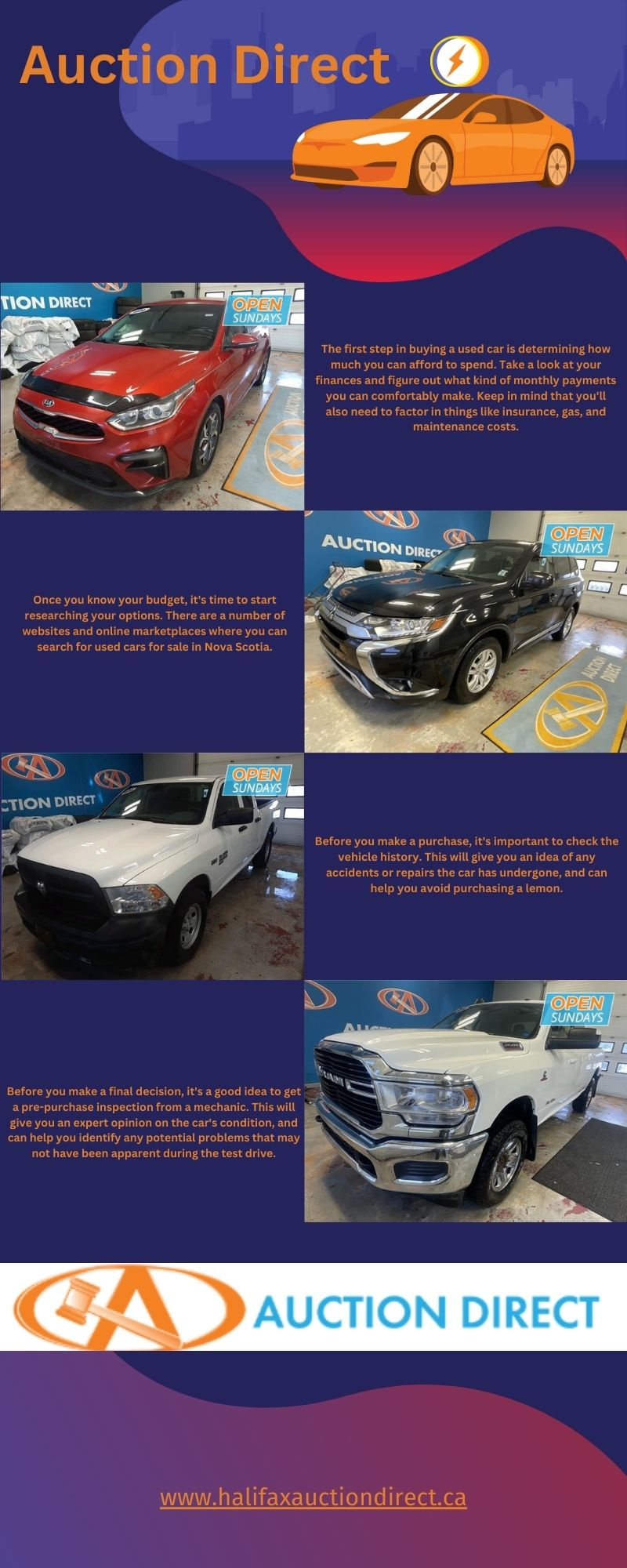 Car Dealers Halifax by Auction Direct on Dribbble