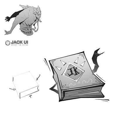 【JACK游戏UI】GAMEUIUX二次元2D3DQ版WEB游戏界面图标交互设计创意ai时尚GUI插画素材LOGO app design gui icon illustration logo ueux ui 图标 界面