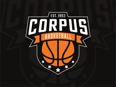 Corpus Basketball basketball basketball team branding illustration logo sport sports branding sports team typography