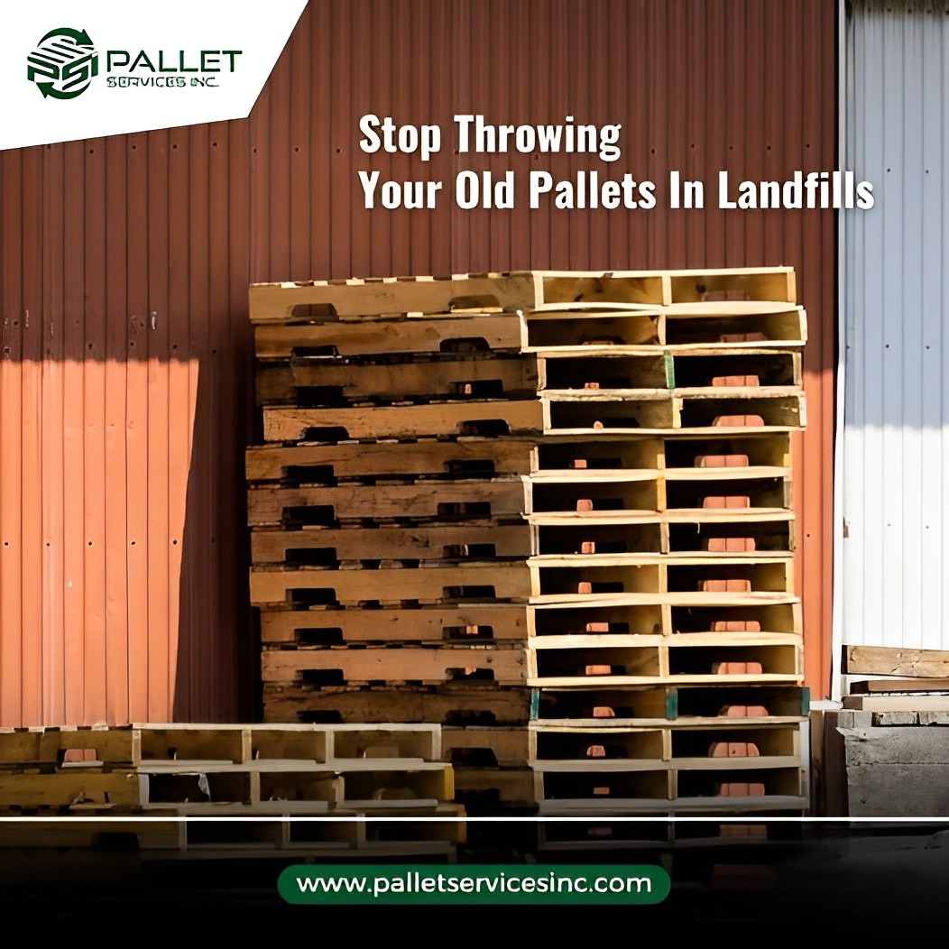 Old Pallets Buyer Pallet Services Inc. by pallet service on Dribbble