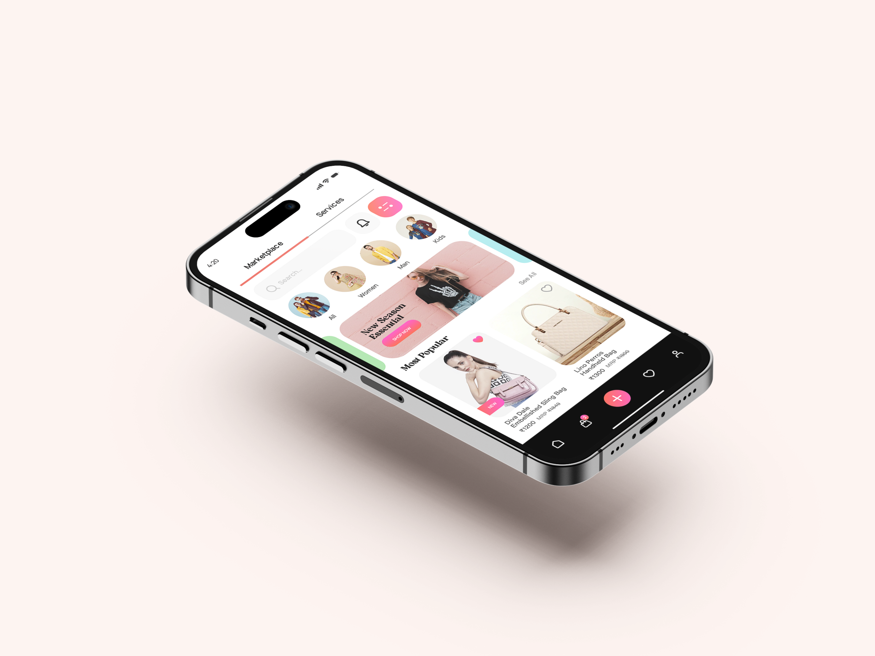Marketplace design ecommerce interface marketplace minimal ui uixu ux