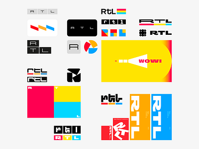 RTL - Exploration collection color concept exploration idea ideas light logo new type