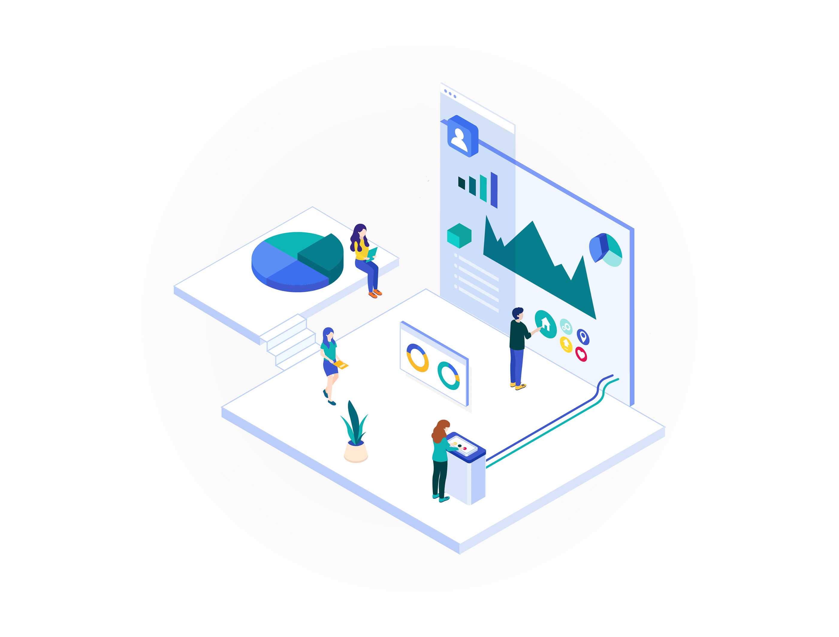 Illustration for Validar branding design graphic design illustration vector visual