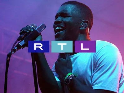 RTL - Main Visual blue content design digital famous lila media music sing singer song television tv