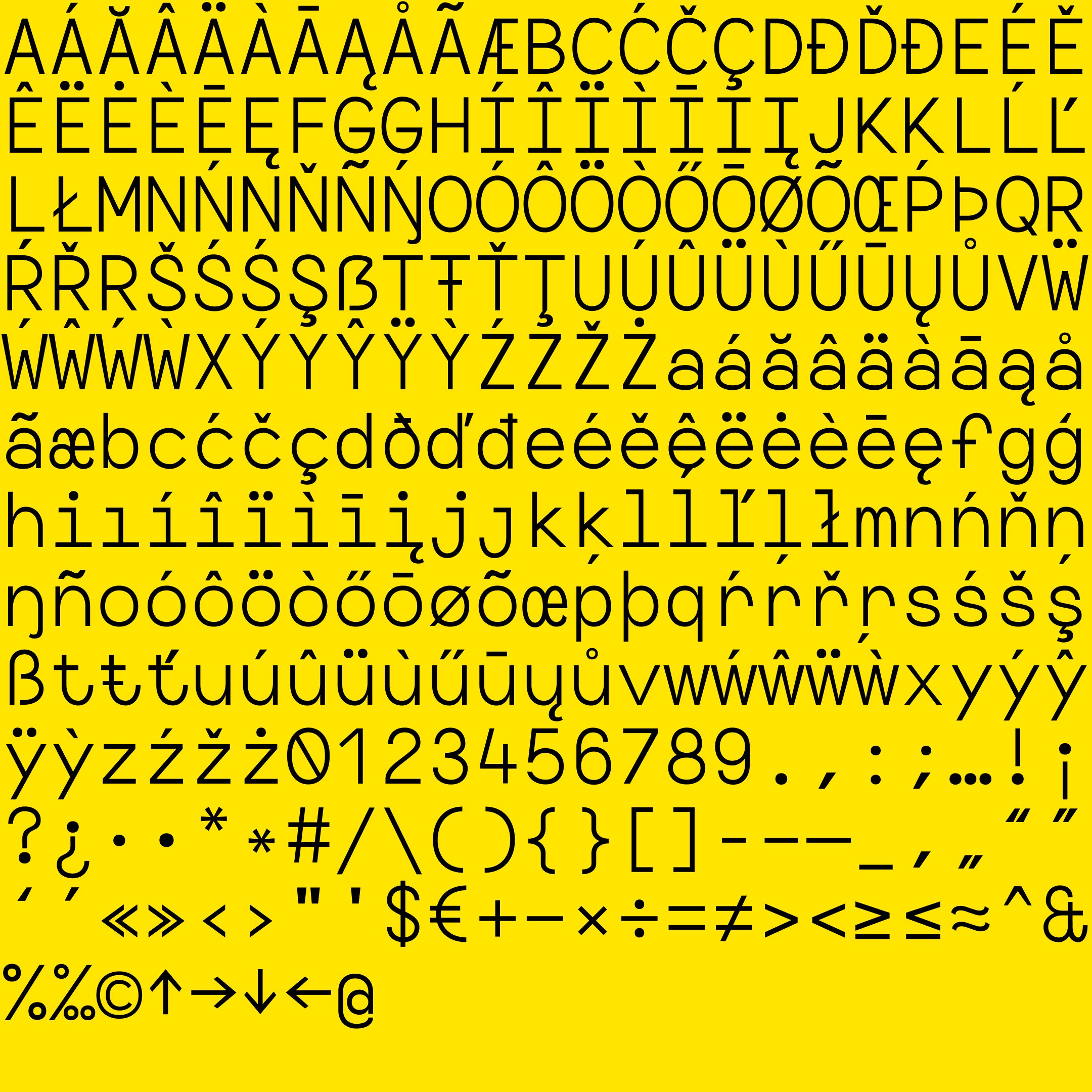 Indicate Mono font monospace monospace font type type design typography